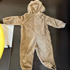 クマの着ぐるみルームウェア子供用長袖の画像
