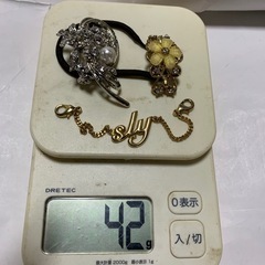 ゴールド　金　ブレスレット　イヤリング　10個セットの画像