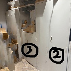 〜12/9迄に引取限定◼︎事務所移転に伴いオフィス家具　キャビネットの画像