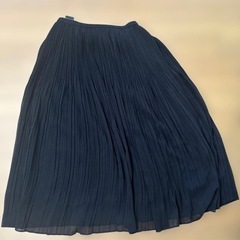 UNIQLO C シフォンプリーツスカート　Lサイズの画像