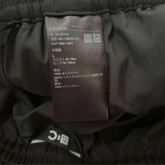 UNIQLO C シフォンプリーツスカート　Lサイズの画像