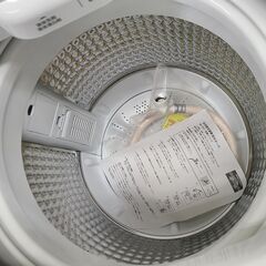 J1848【リユースのサカイ柏店】Haier　ハイアール　4.5kg洗濯機　JW-U45B　2025年製　動作確認、クリーニング済み　参考価格34,800円の画像