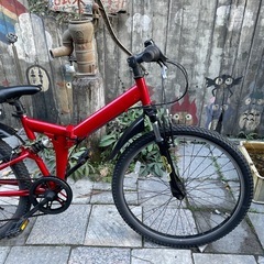 【5721】折り畳みマウンテン　26インチ　10,500円（防犯・税込）の画像