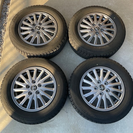 エスクァイアHV 純正アルミホイール　スタッドレスタイヤセット 15インチ