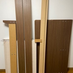 【綺麗です】ニトリ ダブルベッドフレーム メリッサ3 LEGの画像