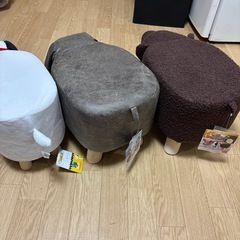 木製スツール　の画像