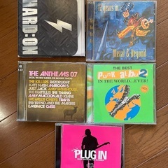 ロックとヘビメタ系の中古CD 22枚の画像