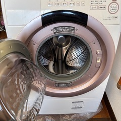シャープ　ドラム式洗濯乾燥機
の画像