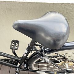 ＢＷＣシティサイクル27インチ　シマノ６段変速　LEDオートライト 引取専用の画像