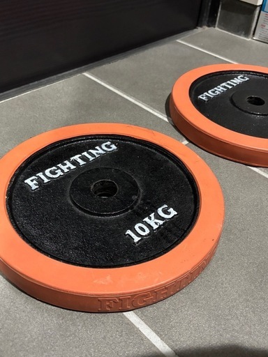 ダンベルプレート10kg 2枚