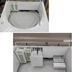 西岡店 高グレードモデル！ 乾燥機能付き 洗濯機 9.0kg 乾燥4.5㎏ 2020年 パナソニック NA-FW90K7 洗剤自動投入 Panasonic ブラウン系 ファミリーサイズの画像