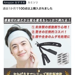 カミソリ　取替刃付の画像