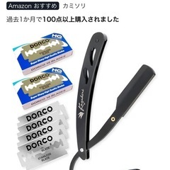 カミソリ　取替刃付の画像