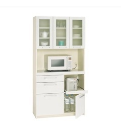 【期間限定】美品　パモウナ　キッチンボードの画像