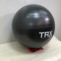 TRX バランスボール 体幹 トレーニング ヨガ ピラティス 55cm ブラック ジム 自宅ワークアウト　88338-5-020の画像
