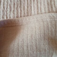 Lサイズ 竹炭繊維 長袖インナー　ベージュの画像