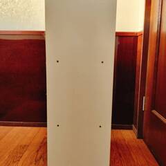 【和歌山市六十谷】白色の三段カラーボックスを無料でお譲りしますの画像