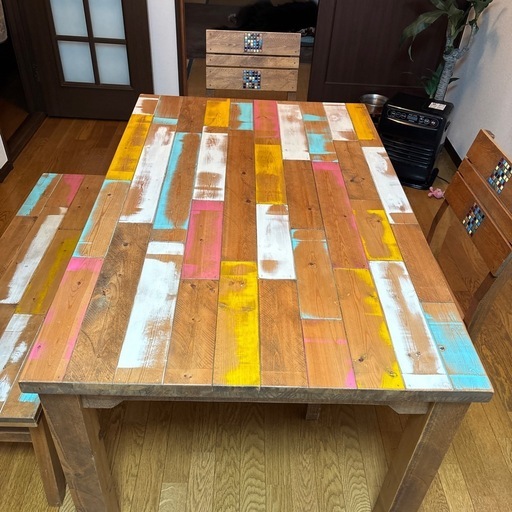 マリンダイニングテーブルセット