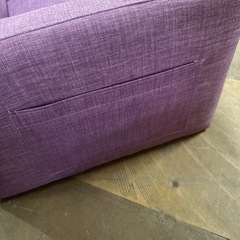 🎉ピンクの2人がけソファー 横幅112cmの画像