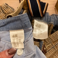 エイチアンドエム ベビー服 セットアップ 80cm,86cm スーツ、ジャケパンの画像