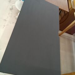 リユースのサカイ栃木店★ジモティ割あり★  デスク ブラック×シルバー W120×D60×H73 クリーニング済み TC11770の画像