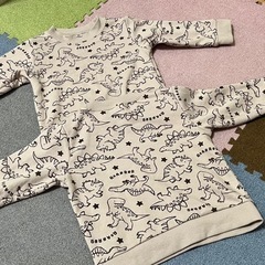 こども服　トレーナー　6点セット　80センチ　11キロ　アカチャンホンポ　ユニクロ　チャンピオン　西松屋の画像