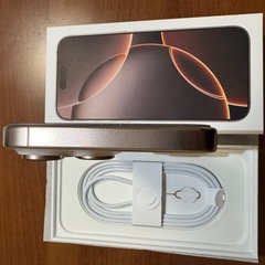 iPhone16promax  256GB デザートチタニウム2の画像