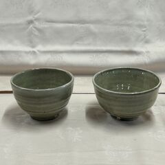 未使用品‼　東条焼津窯　夫婦茶碗　2個セットの画像