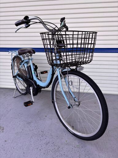 リサイクル自転車(2511-17) 電動アシスト自転車 (ﾌﾞﾘﾁﾞｽﾄﾝ) 6.2Ah 24ｲﾝﾁ