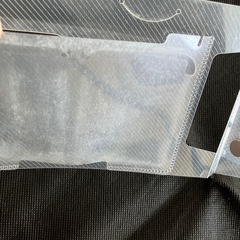 ミニ　ファイル　リング式　2穴　プラスチック　約16×10×1㎝　※使用感ありの画像