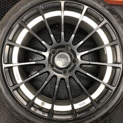 【ADRENO 245/40ZR19】夏タイヤ【Breyton Force3 ブレイトン フォース3 19インチ 8.5J5HPCD114.3+50】23年製 スカイライン等　(STC089)の画像