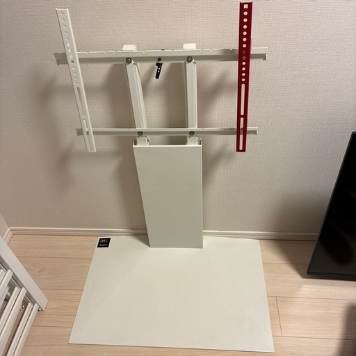 WALL 壁よせTVスタンドV3 ロータイプ ホワイト