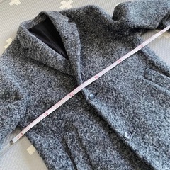 DKNYのロングコートの画像