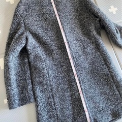 DKNYのロングコートの画像