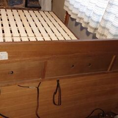 セミダブル ベッドフレームの画像