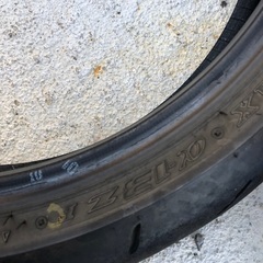 ダンロップα13 128/70ZR17 180/55zr17 の画像