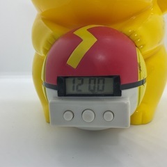 ピカチュウ 目覚まし時計 レトロ玩具の画像