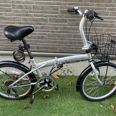 CAPTAIN STAG 折りたたみ自転車　バイクの画像