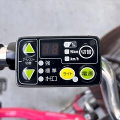リサイクル自転車(2511-06) 電動アシスト自転車(ﾔﾏﾊ) 6.2Ah 26ｲﾝﾁの画像