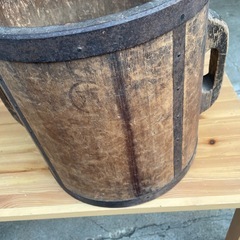 NO：5088  木の樽‼️昭和レトロ❣️お買い得品❣️の画像