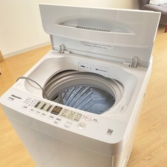 洗濯機[Hisense]/取りに来てくれる方限定の画像