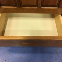 ★リユースのサカイ横浜南店★YM1650 natty 玄関収納棚 ブラウン W75.5×D41×H176 クリーニング済みの画像