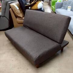 ニトリ ソファベッド NリバティーF オットマン付き リクライニングの画像