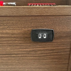 ニトリ棚付きベッドフレーム【コメント頂けたら500円お値引き可能】の画像