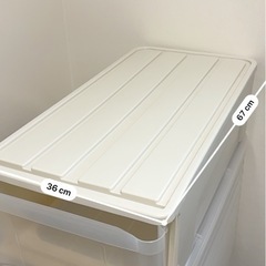 衣装ケース　収納ケース　コロ付き　　　の画像