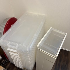 衣装ケース　収納ケース　コロ付き　　　の画像