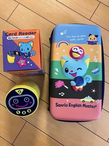 サンリオ英語マスター カードリーダー &カードＢ