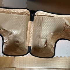 子どもが乗れるキャリーケースの画像