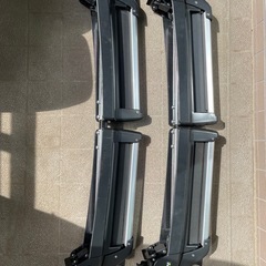 [引取のみ：人形町駅] Terzo ルーフキャリア　ダイレクトレールタイプ　SS113SR + 取付ホルダーセットSR2の画像