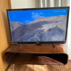 ローテーブル　テレビ台　木製　91×50×H36の画像